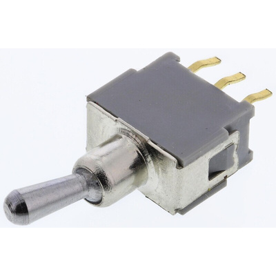 RS PRO Toggle Switch, PCB Mount, On-(On), SPDT, Through Hole Terminal