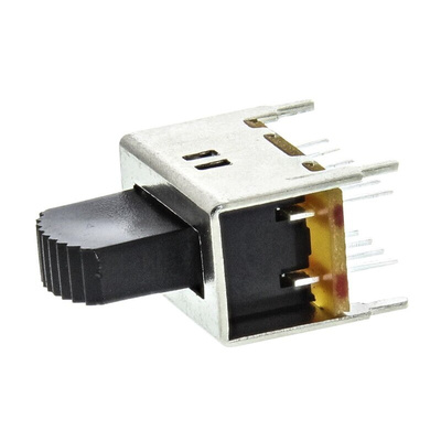 TE Connectivity PCB Slide Switch 4PDT Latching 300 mA @ 4 V dc Top