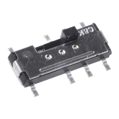 C & K PCB Slide Switch DP3T On-On-On 100 mA Slide