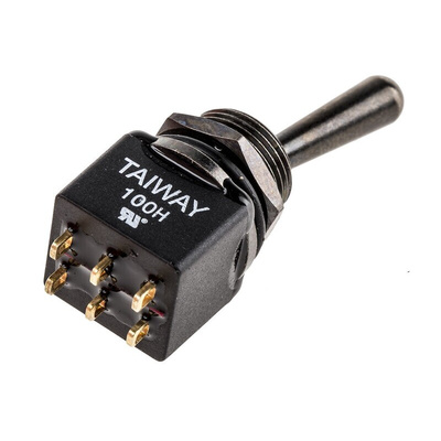RS PRO Toggle Switch, PCB Mount, On-On, DPDT, Solder Terminal