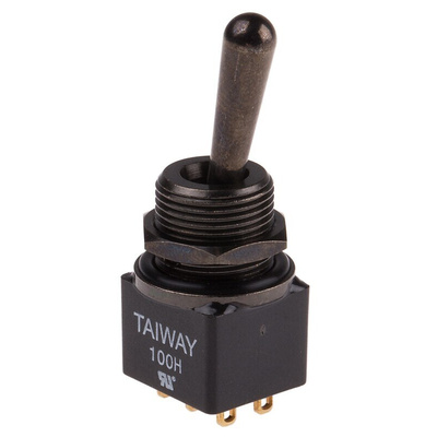 RS PRO Toggle Switch, PCB Mount, On-(On), DPDT, Solder Terminal