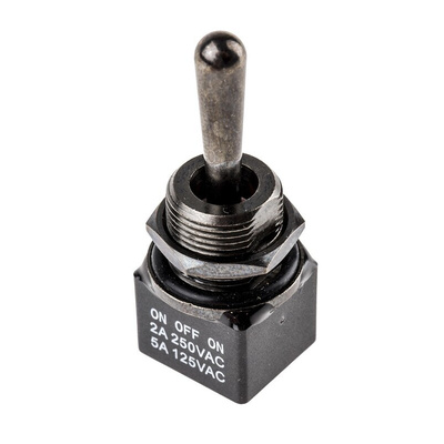 RS PRO Toggle Switch, PCB Mount, On-Off-On, DPDT, Solder Terminal