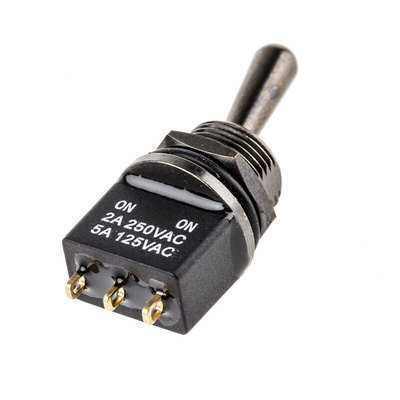 RS PRO Toggle Switch, PCB Mount, On-On, SPDT, Solder Terminal