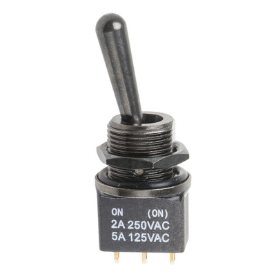 RS PRO Toggle Switch, PCB Mount, On-(On), SPDT, Solder Terminal