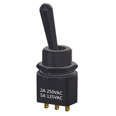 RS PRO Toggle Switch, PCB Mount, On-Off-On, SPDT, Solder Terminal