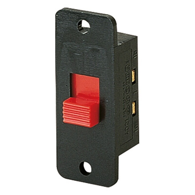 Marquardt IP40 Panel Mount Slide Switch DPDT Changeover 2 A @ 250 V ac Slide