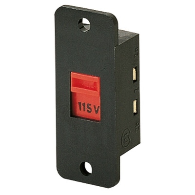 Marquardt IP40 Panel Mount Slide Switch DPDT Changeover 10 A @ 250 V ac Slide