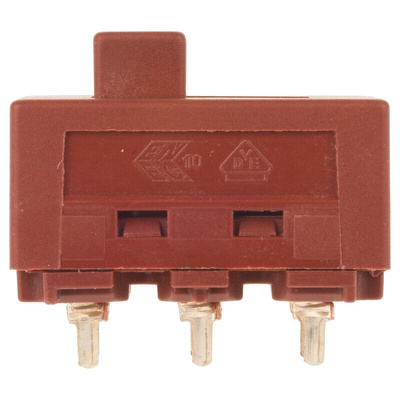 Molveno Panel Mount Slide Switch SPST-2NC 8 A Toggle