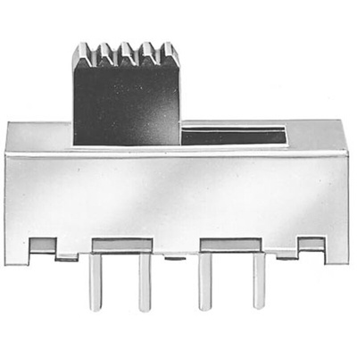 KNITTER-SWITCH PCB Slide Switch DPST 350 mA @ 30 V dc Slide