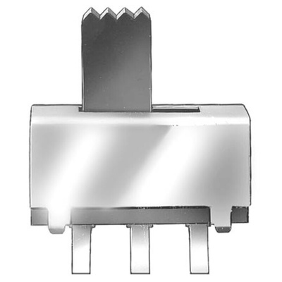 KNITTER-SWITCH PCB Slide Switch DPST Latching 350 mA @ 30 V dc Slide