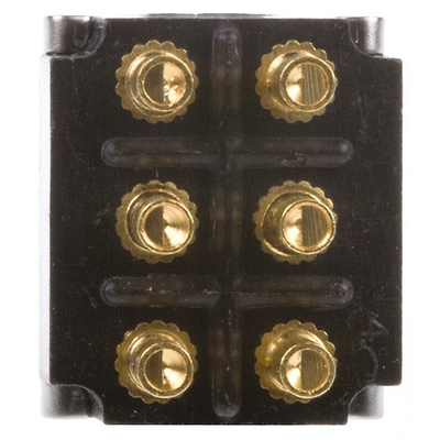TE Connectivity Toggle Switch, Panel Mount, On-On, DPDT, Solder Terminal
