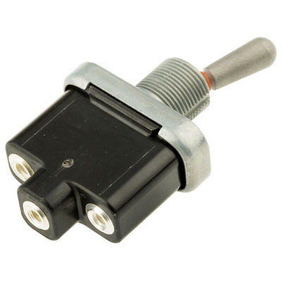 Otto Toggle Switch, Panel Mount, On-On, SPDT, Screw Terminal