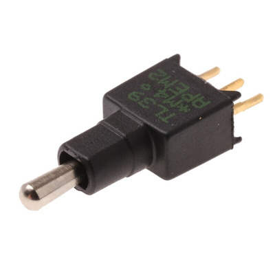 APEM Toggle Switch, PCB Mount, On-Off-On, SPDT, Through Hole Terminal
