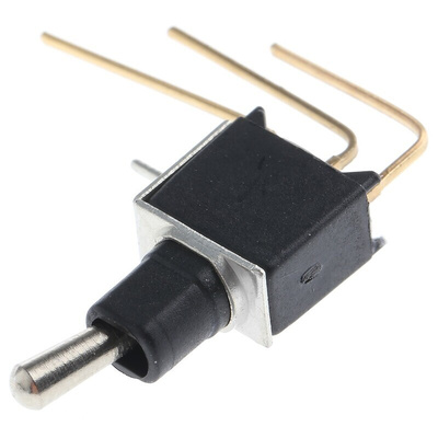 APEM Toggle Switch, PCB Mount, On-On, SPDT, Through Hole Terminal