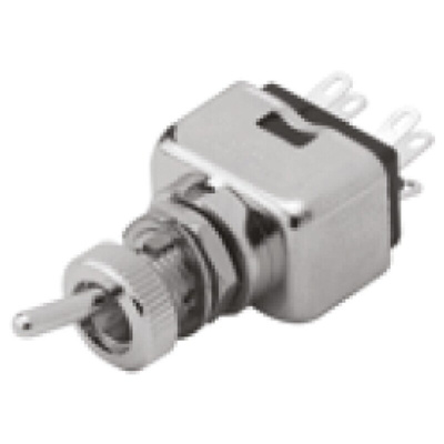 EOZ Rotary Switch, Panel Mount, On-On, SPDT, Solder Terminal, 12 V dc, 220V ac