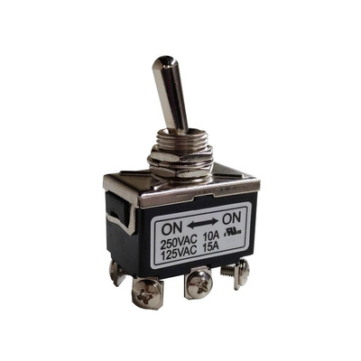 RS PRO Toggle Switch, PCB Mount, On-On, DPDT, Screw Terminal