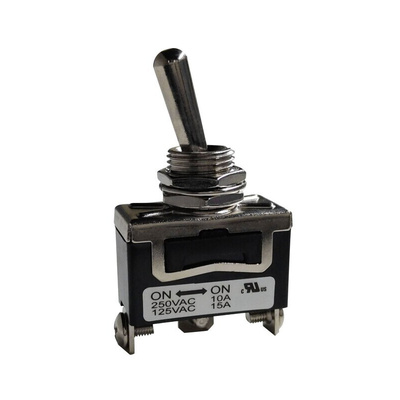 RS PRO Toggle Switch, PCB Mount, On-On, SPDT, Screw Terminal