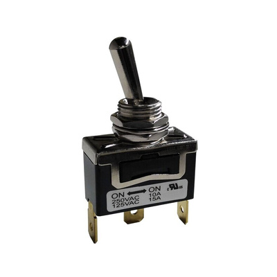 RS PRO Toggle Switch, PCB Mount, On-On, SPDT, Solder Terminal