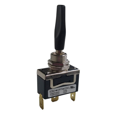 RS PRO Toggle Switch, PCB Mount, (On)-Off-(On), SPDT, Solder Terminal
