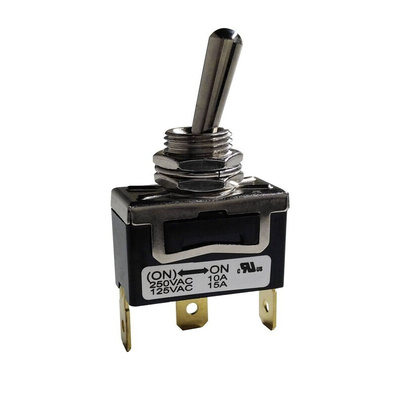 RS PRO Toggle Switch, PCB Mount, (On)-On, SPDT, Solder Terminal