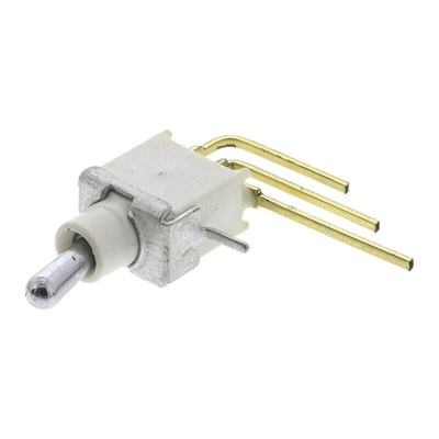 C & K Toggle Switch, PCB Mount, On-On, SPDT, Through Hole Terminal