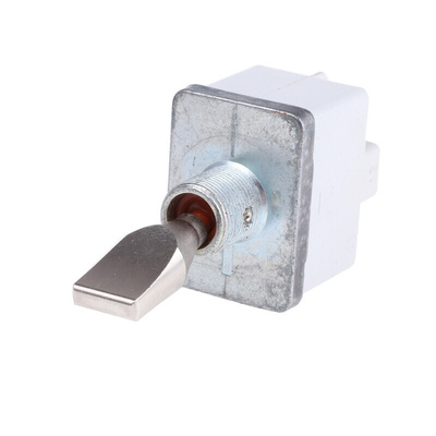 APEM Toggle Switch, Panel Mount, On-Off, DPST, Screw Terminal