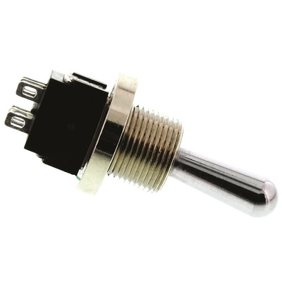 KNITTER-SWITCH Toggle Switch, Panel Mount, On-On, DPDT, Solder Terminal, 250V ac