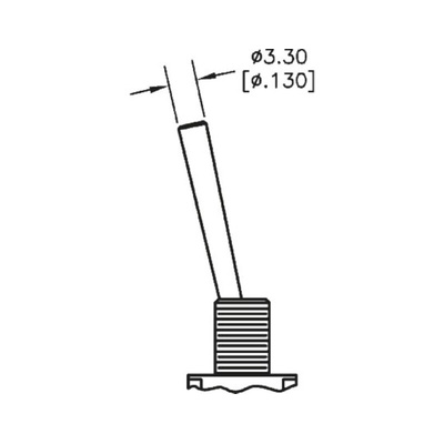 TE Connectivity Toggle Switch, Panel Mount, On-On, SPDT, Solder Terminal