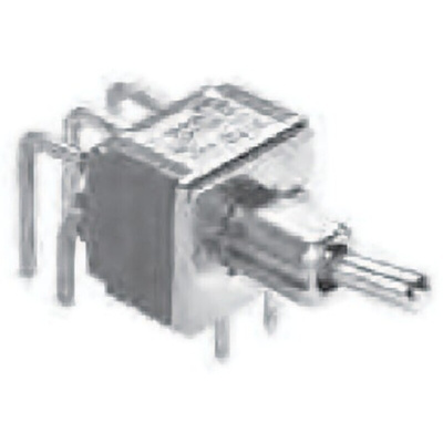 TE Connectivity Toggle Switch, PCB Mount, On-On, DPDT, Through Hole Terminal, 20V