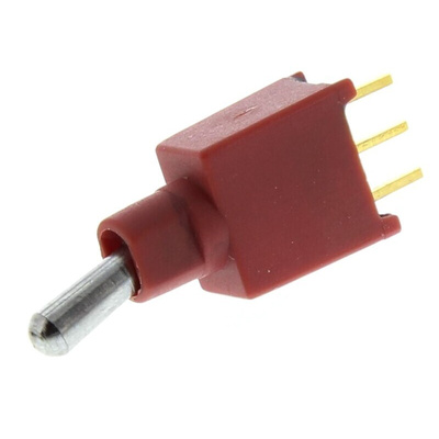 KNITTER-SWITCH Toggle Switch, PCB Mount, On-On, SPDT, Through Hole Terminal, 20V