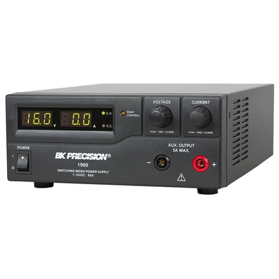 BK Precision Digital Bench Power Supply, 1 → 16V, 0 → 60A, 1-Output - UKAS Calibrated