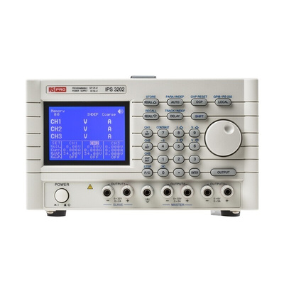 RS PRO Digital Bench Power Supply, 6V, 2A, 3-Output, 158W