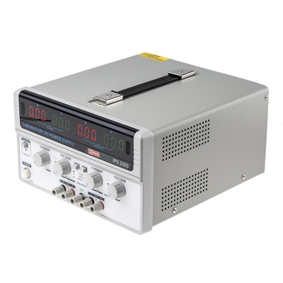 RS PRO Digital Bench Power Supply, 2 x 0 → 30V, 2 x 0 → 3A, 2-Output, 180W - RS Calibrated
