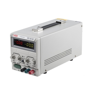 RS PRO Digital Bench Power Supply, 0 → 36V dc, 0 → 10A, 1-Output, 360W - UKAS Calibrated