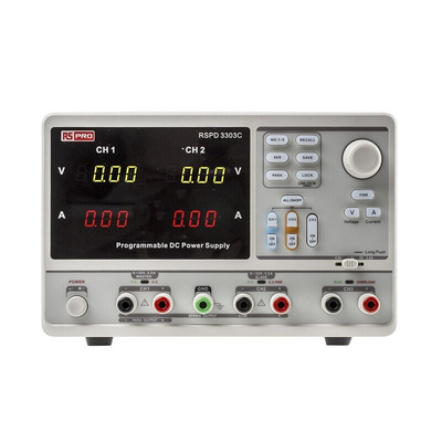 RS PRO Digital Bench Power Supply, 2 x 0 → 32V, 3.2A, 3-Output, 220W - RS Calibrated