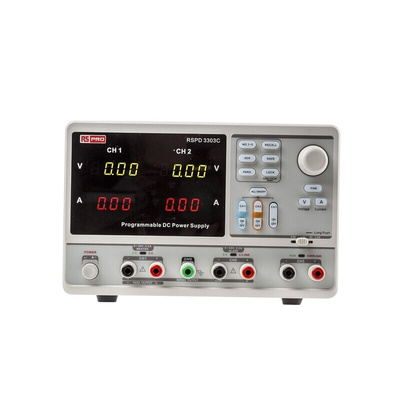 RS PRO Digital Bench Power Supply, 2 x 0 → 32V, 3.2A, 3-Output, 220W - UKAS Calibrated