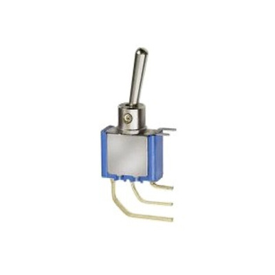 APEM Toggle Switch, Panel Mount, On-On, SPDT, Solder Lug Terminal, 30 V dc, 125V ac