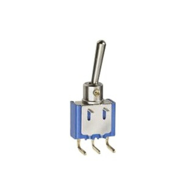 APEM Toggle Switch, Panel Mount, On-On, DPDT, Solder Lug Terminal, 30 V dc, 125V ac