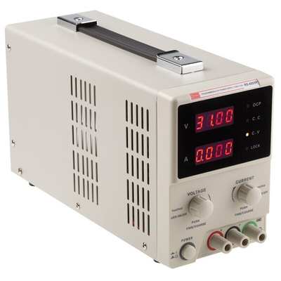 RS PRO Digital Bench Power Supply, 0 → 60V, 0 → 5A, 1-Output, 300W