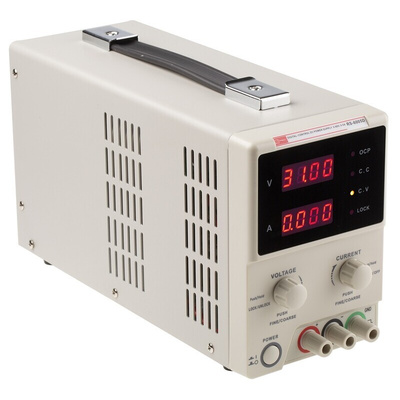 RS PRO Digital Bench Power Supply, 0 → 60V, 0 → 5A, 1-Output, 300W
