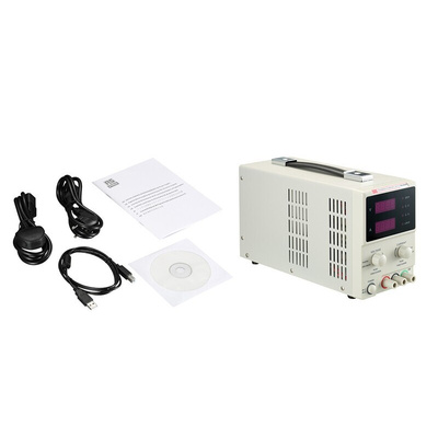 RS PRO Digital Bench Power Supply, 0 → 60V, 0 → 5A, 1-Output, 300W - UKAS Calibrated