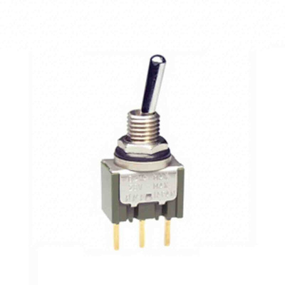 NKK Switches Toggle Switch, Panel Mount, On-On, SPDT, PC Terminal Terminal, 28V ac/dc