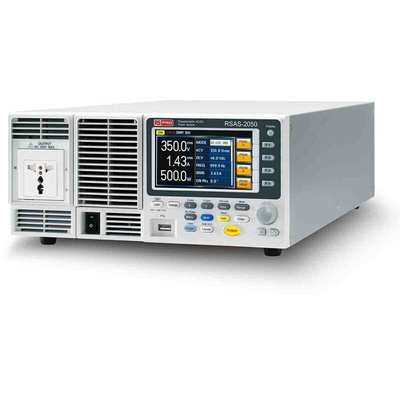 RS PRO Digital Bench Power Supply, 175V, 5A, 1-Output, 500VA