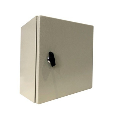 RS PRO Steel Wall Box, IP66, 210mm x 400 mm x 400 mm