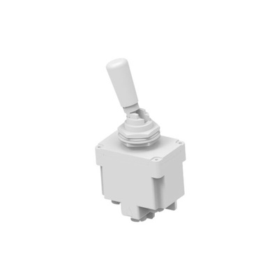 TE Connectivity Toggle Switch, Through Hole Mount, On-On, DPDT, Screw Terminal