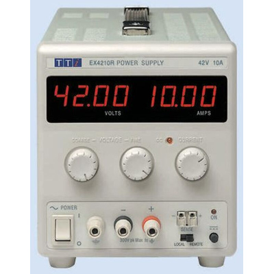 Aim-TTi Digital Bench Power Supply 420W, 1 Output 0 → 42V 0 → 10A