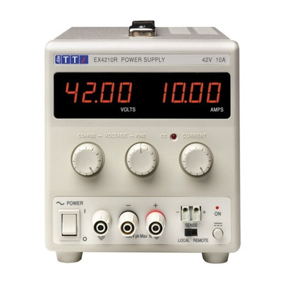 Aim-TTi EX-R Series Digital Bench Power Supply, 0 → 42V, 0 → 10A, 1-Output, 420W - RS Calibrated