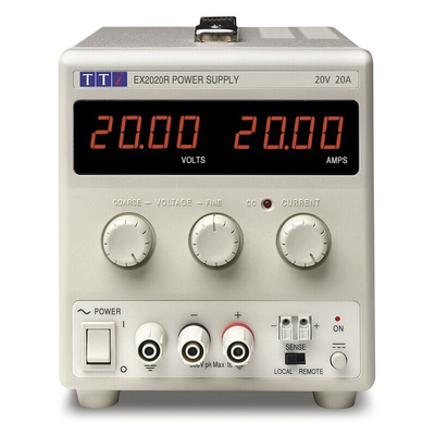Aim-TTi Digital Bench Power Supply 400W, 1 Output 0 → 20V 0 → 20A