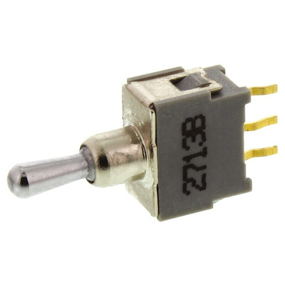 KNITTER-SWITCH Toggle Switch, PCB Mount, On-Off-On, SPDT, Through Hole Terminal, 48V