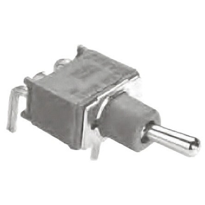 TE Connectivity Toggle Switch, PCB Mount, On-On, SPDT, Through Hole Terminal